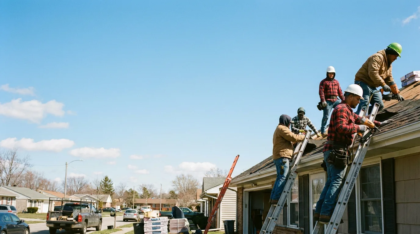 Roofing in Kaleva, MI near me